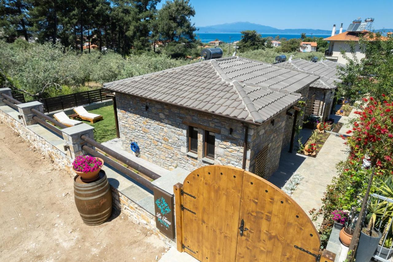 La Terra Petra Vila Skala Rachoni  Exterior foto